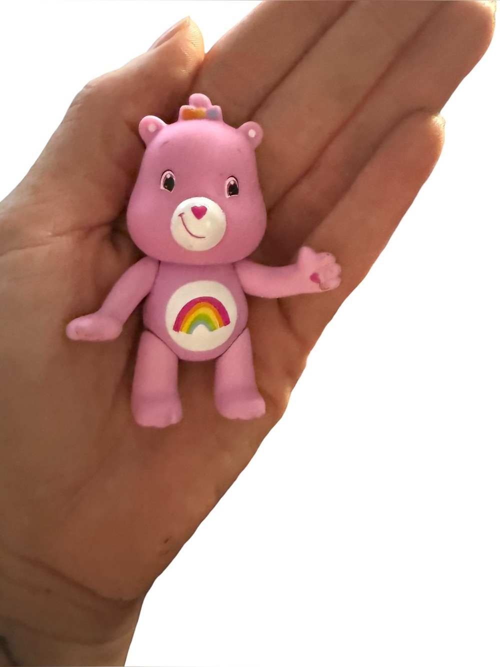 Vintage Rainbow Bear Care Bears Figure/Cake topper